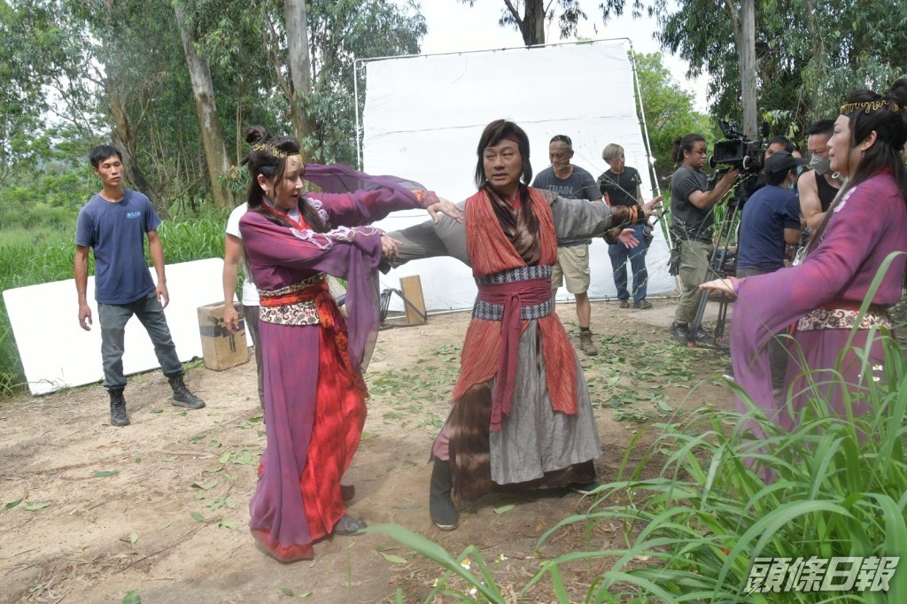 黎耀祥與龔慈恩要拍戲中戲。